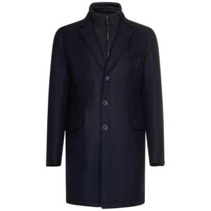 Herno 칼라 버튼업 코트 CA000164U33260 9200 TP934963206