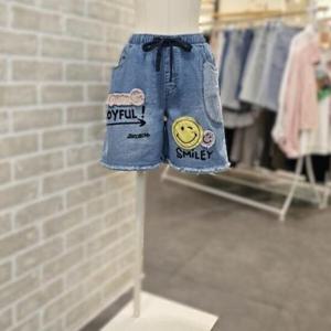 레코브 SB61E7DT507X 자수 패치 밴딩 쇼츠
