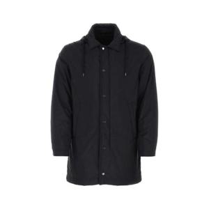 Herno 버튼 후드 드로스트링 코트 PA000115U19288 9200 TP935019935