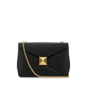 Valentino Garavani 원 스터드 폴드오버 탑 숄더백 1W2B0K82ILK 0NO TP942156010