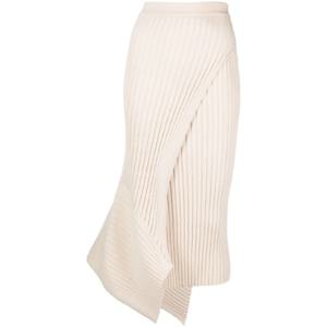 25 SS Stella McCartney 비대칭 골지 니트 랩 스커트 6K01463S2339 TP432183490