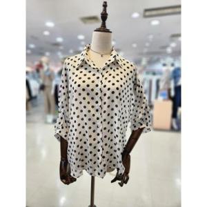 멜로디가든 세이브존08 도트 여름 셔츠 M25M5B165