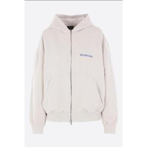 BALENCIAGA Back full zip hoodie in jersey 803264TSVP18016