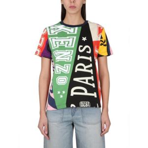 겐조 반팔 티셔츠 FD52TS049 4SOMU MULTICOLOUR