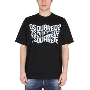 디스퀘어드2 반팔 티셔츠 S74GD1089 S23009900 BLACK