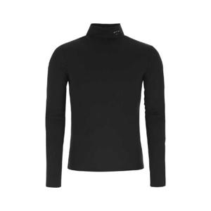 PRADA Black stretch nylon t-shirt UJL188S2111ZKS F0002