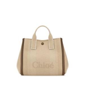 CHLOE 멀티컬러 캔버스 끌로에 캐리 쇼핑백 CHC25SS910O65 23N
