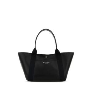 BALENCIAGA Black leather medium Biarritz shopping bag 8109832ABGW 1000