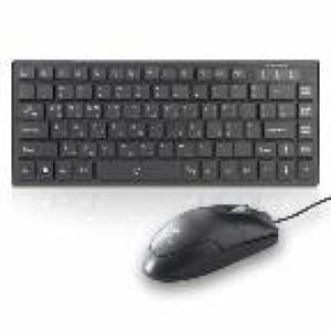 아트박스/오너클랜 USB 키보드 미니 세트 (블랙) MK-300 마우스