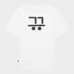 [노스페이스] 한글 반팔 티셔츠 NT7UR60F_SWH