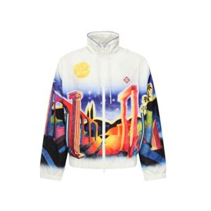 카사블랑카 자켓 MPS25JK033 01 WHITE MULTI