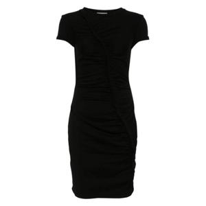 알렉산더 맥퀸 미디 원피스 828535QZAOM 1000 Black