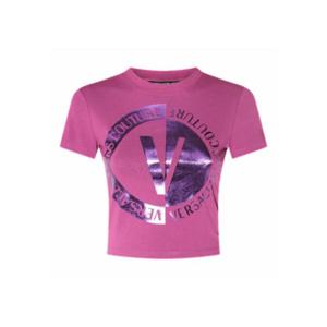 베르사체 반팔 티셔츠 75HAHF05 CJ05F327 PURPLE