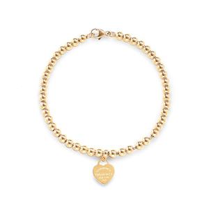 [티파니] 23993104 리턴 투 티파니 하트 18K 골드 팔찌 7in