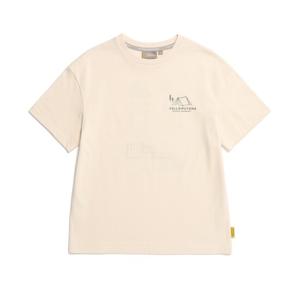 [내셔널지오그래픽 키즈] K232UTS150 그래픽 반팔티 CRYSTAL BEIGE