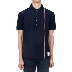 [톰브라운] RWB 스트라이프 PK 반팔티 (MJP196A J0138 415)