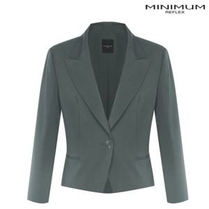 [미니멈]원버튼 세미크롭 자켓 MWCAWJ7020-DK