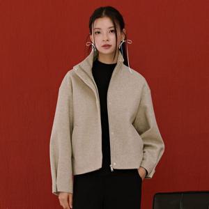 [체이스컬트]여성 울라이크 하이넥 반코트-DFRG1171C0X