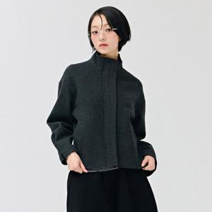 [체이스컬트]여성 울라이크 하이넥 반코트-DFRG1171C0L