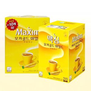 동서 맥심 모카골드 마일드 커피믹스 210T X 2개