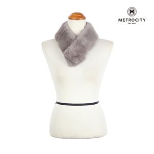 [메트로시티(스카프)]밍크호리젠탈 퍼 머플러 MFFB-4903