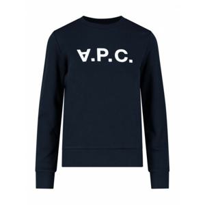 [APC] 여성 스웨트셔츠 스웨터 로고 크루 넥 스웻셔츠 COECQF27644IAK Blue /8