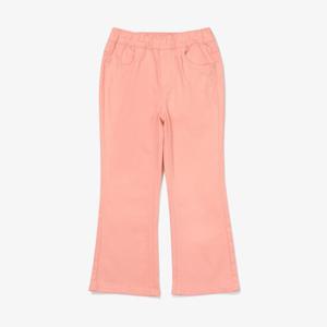 휠라키즈바지 TQJ FK2PTF1101F-PEH Girls 부츠컷 우븐 팬츠