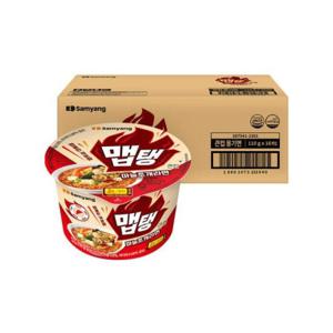 큰컵 맵탱 마늘조개라면 110g x 16입