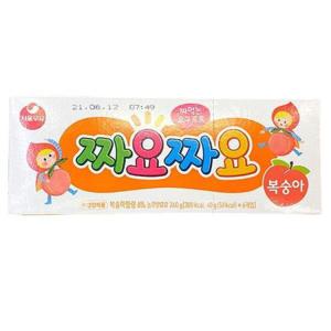 [에이알비티] [서울우유] 짜요짜요 복숭아 240g 40444_ice