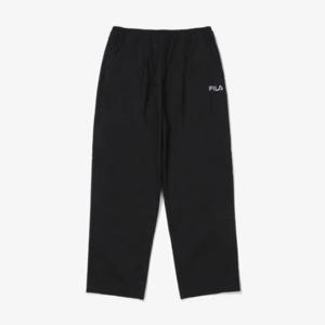 휠라키즈바지 TQJ FK2PTF1102X-BLK 우븐 배기 팬츠