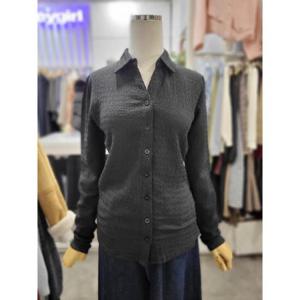 밸리걸 세이브존01 봄 오픈카라넥 슬림 셔츠 921540
