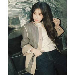 [올리비아로렌]체크 트렌치 자켓_VVPFU3S2261