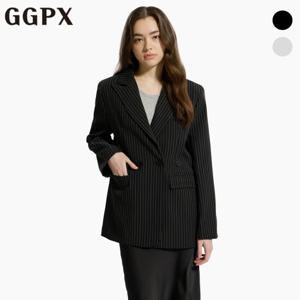 GGPX  스트라이프 오버핏 자켓 (GP2JK034F)