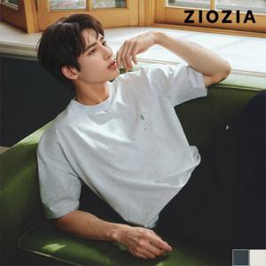 [지오지아] 오버핏 코튼 테니스 반팔티셔츠 (AED2TR3182)