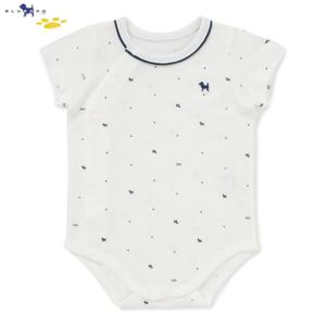 블루독베이비[hu] 25.SS NY)B.I뱀부바디슈트 45370-040-01 바디수트 신생아옷 내의수트 여름수트 출산선물