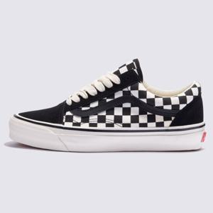 [VANS] 공용 프리미엄 체커보드 올드스쿨 스니커즈 VN000D56BZW BLACK