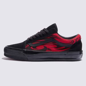[VANS] 공용 프리미엄 플레임 올드스쿨 스니커즈 VN000D56458 RED