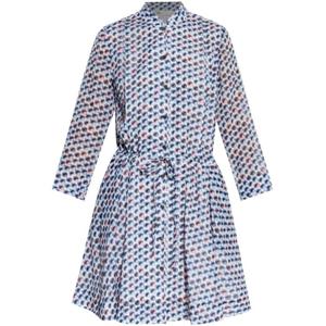 토리버치 숏 원피스 165262 414 Blue Candy Dots