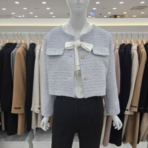 [숲]볼륨메탈크롭재킷 OA3JKT141