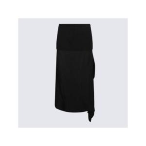 질샌더 비대칭 울 롱 스커트 1584834