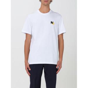 [MSGM] 남성 티셔츠 3840MM124257002 01 화이트 /6