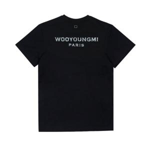 우영미 반팔 W251TS08 708B 자개 백 로고 남성반팔티 당일발송