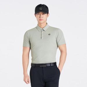 테일러메이드 남성 소매 빅로고 카라 반팔 티셔츠