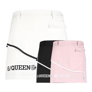 럭스골프 여성 프릴 레이어드 라인 큐롯 스커트 GQ25M106W