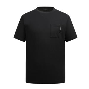 [링스골프][25SS] 남성 PQ 소재 라운드 티셔츠  L11E2TR106_BK