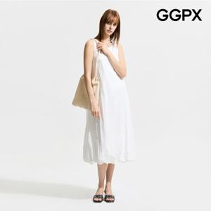 GGPX  플레인 민소매 벌룬 원피스 (GP5OP003F)