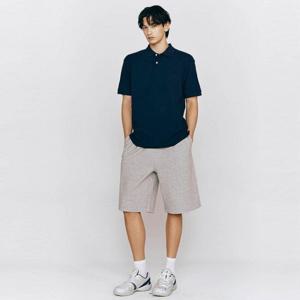 [지오다노] 남성 플리츠 테리 쇼츠 반바지 105417