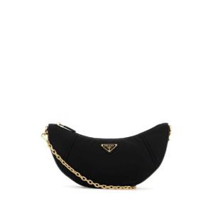 PRADA Black Re-Nylon Prada Demi-lune shoulder bag 1BH222VNOOR064 F0002