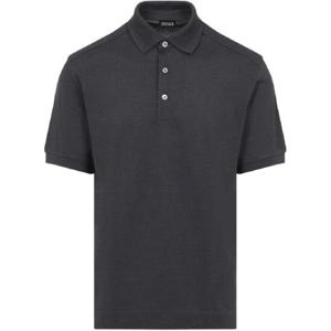 25 SS Zegna 반소매 폴로 셔츠 RUF341A9F786 TP434450397