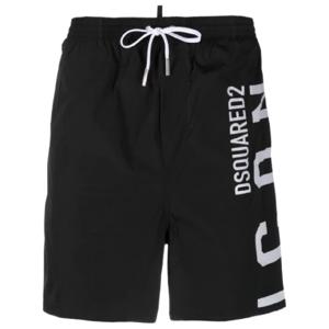 25 SS 디스퀘어드2 디스퀘어드2 로고 프린트 드로스트링 스윔 쇼츠 D7N583950ISA01 TP432265755